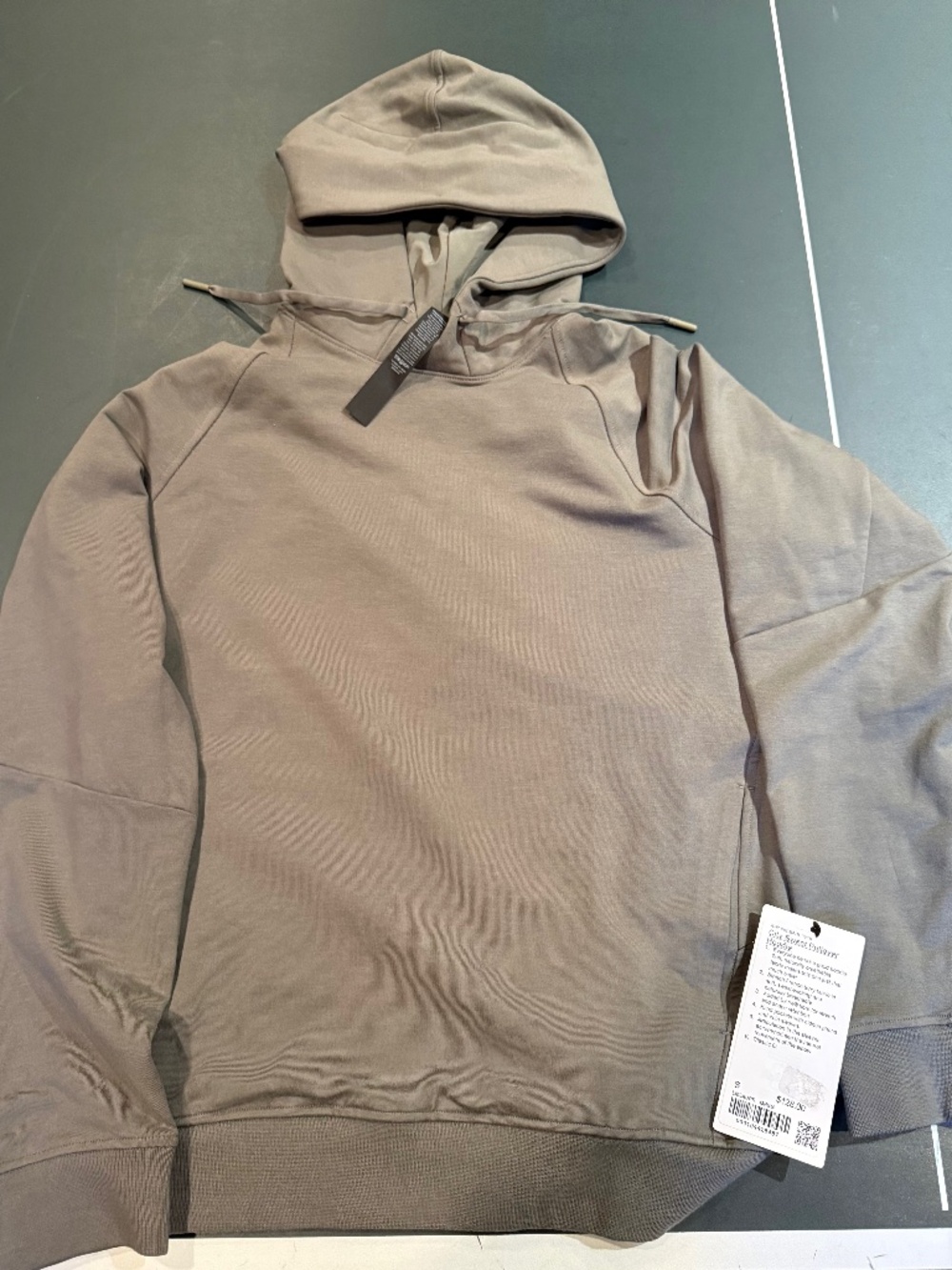 NEW Lululemon City Sweat Pullover Hoodie Men’s Small Gray Sage NWT $128